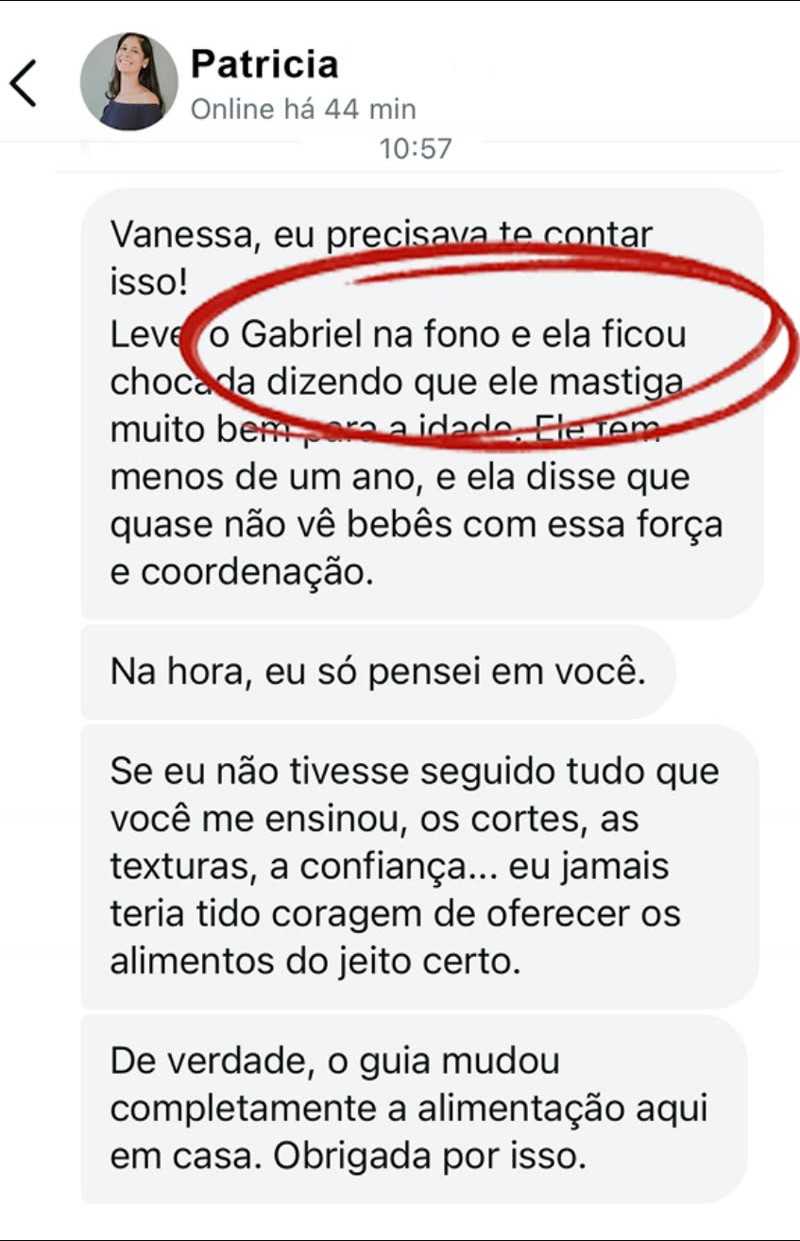 Depoimento de Patricia