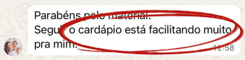 Depoimento de Aluna